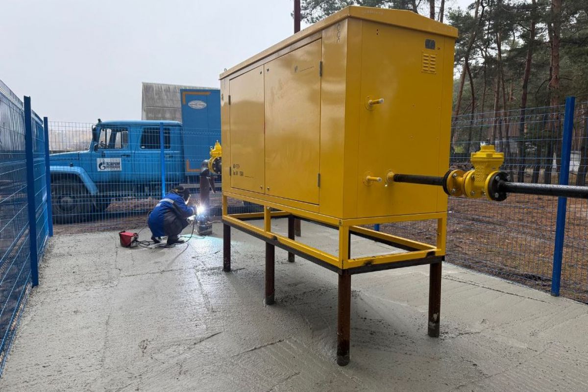 Газ пришел в дальнее село Васильевка Уметского округа Тамбовской области