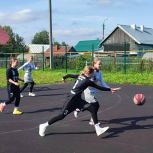 «Единая Россия» в Мари-Турекском районе открыла новый баскетбольный сезон