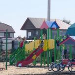 На станции Батарейная в Иркутске открылась новая детская площадка