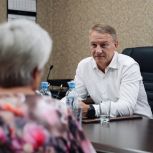 Аркадий Фомин провел прием граждан в поселке Лесной Шиловского района