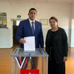 Джамалудин Кудаев проголосовал на выборах
