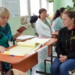 Юлия Швец приняла участие в голосовании на выборах депутатов Законодательного собрания и горсовета Новосибирска