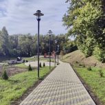 В Волово Липецкой области по народной программе «Единой России» завершился второй этап благоустройства парка