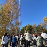 По народной программе в заимке Якимовке Ангарского городского округа установили базовую станцию сотовой связи