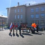 В рязанской школе-интернате появилась новая детская игровая площадка