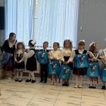 Ребята из Вышнереутчанской школы присоединись к акции «Собери ребенка в школу»