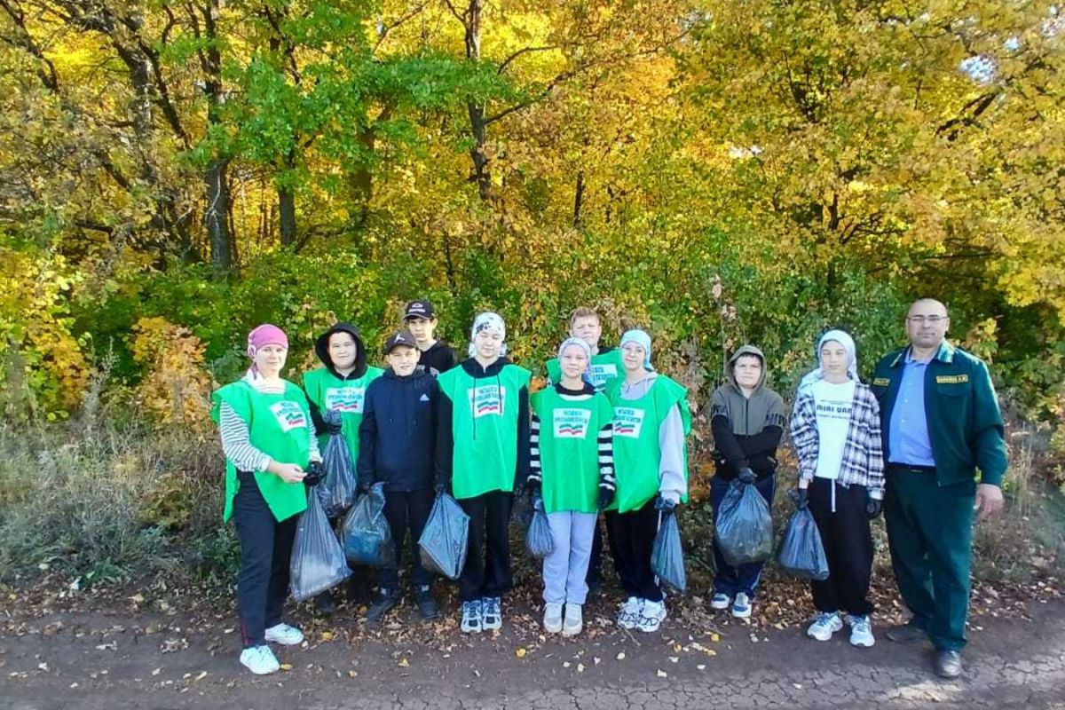 Аксубаево присоединилось к акции «Чистые леса Татарстана»