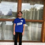 Дагестанские молодогвардейцы голосуют на выборах депутатов представительных органов муниципальных образований