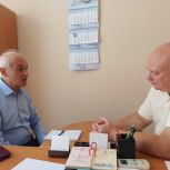 Андрей Красов провел встречу с участником второго потока региональной кадровой программы «ГЕРОИ62» Артуром Абеляном