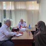 Председатель Комитета НС РД по законодательству Артур Исрапилов провел прием граждан