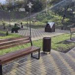 В Нижнем парке Волово Липецкой области завершена вторая очередь благоустройства