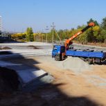 В Оренбурге продолжаются строительство нового парка