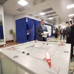 Максим Кудрявцев проголосовал на выборах в Заксобрание и горсовет Новосибирска