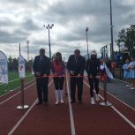 Спорт на максимум: в Хороле открыли «умную» спортивную площадку ко Дню округа