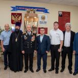 Алексей Ярусов выступил на открытии Клуба военно-спортивной подготовки «Грифон»