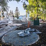 В Чистопольском районе продолжается реконструкция исторического центра и строительство дорог