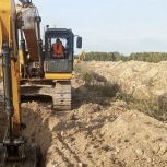 В Плесецке продолжается капитальный ремонт сетей водоотведения