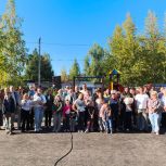 Обновленная в рамках партпроекта дворовая площадка открылась в Горно-Алтайске