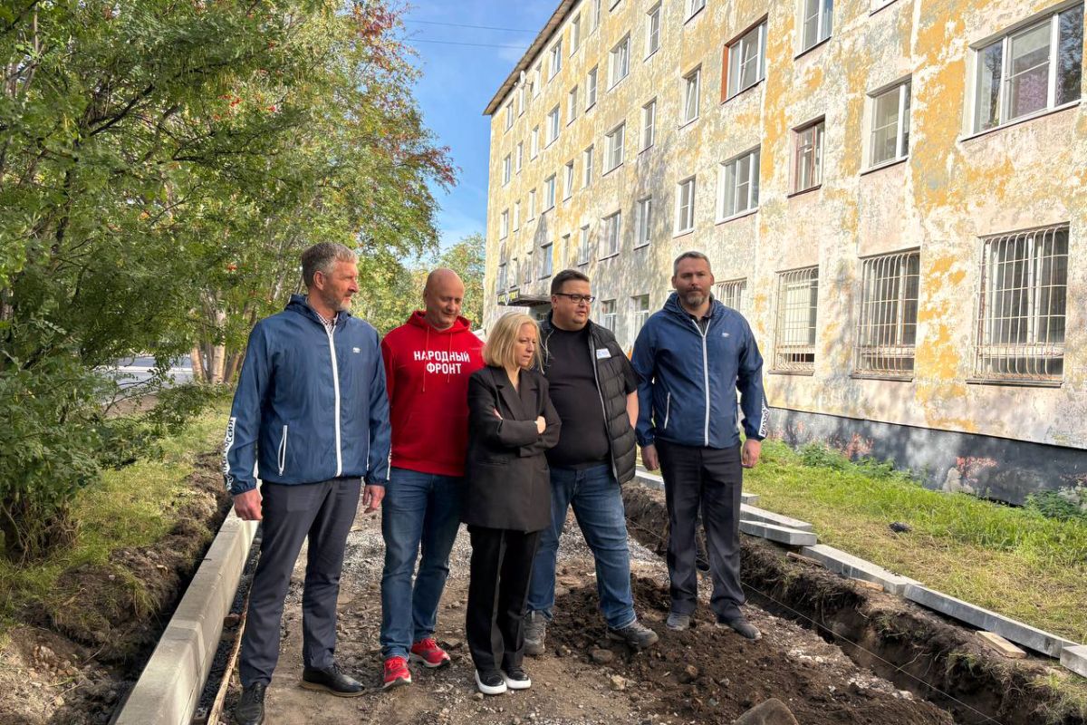 В Мурманске «Единая Россия» оценила ход дорожных ремонтов