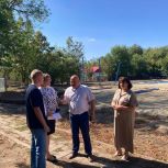 В Белоглинском районе строится новый спортивный объект