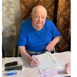 В Шацком районе проголосовал участник Великой Отечественной войны, 98-летний Василий Богатов