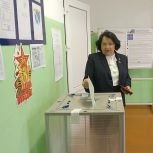 Депутат Брянской областной Думы Людмила Журавлёва проголосовала в Пальцо