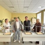 Марина Белькова ознакомилась с результатами ремонта школы