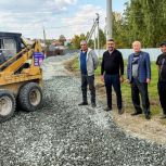 «Единая Россия» расширяет дорожную инфраструктуру в поселке Смолино