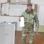 Участники и ветераны СВО голосуют в Дагестане на выборах в ОМСУ