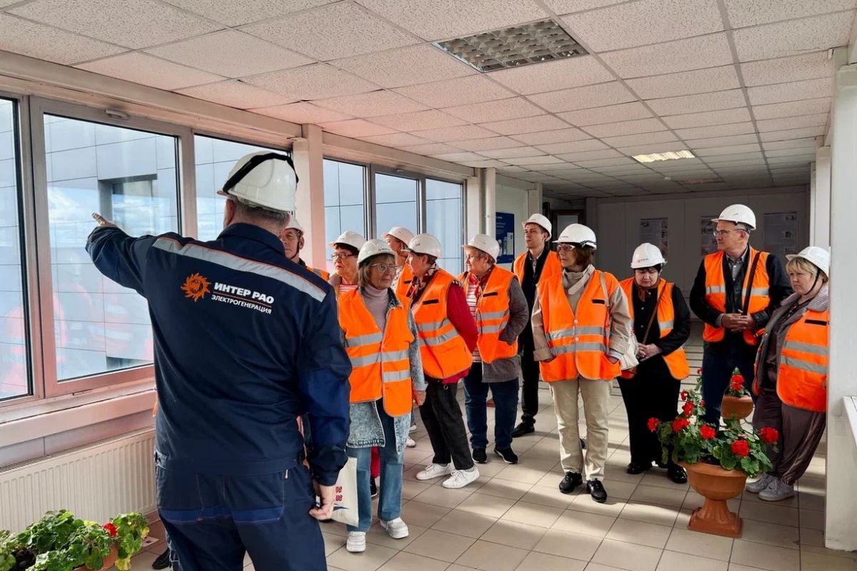 В Калининграде «Единая Россия» организовала для слушателей партпроекта «Школа ЖКХ» экскурсию на ТЭЦ