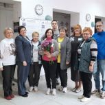 В Трёхгорном на избирательном участке отмечают День рождения