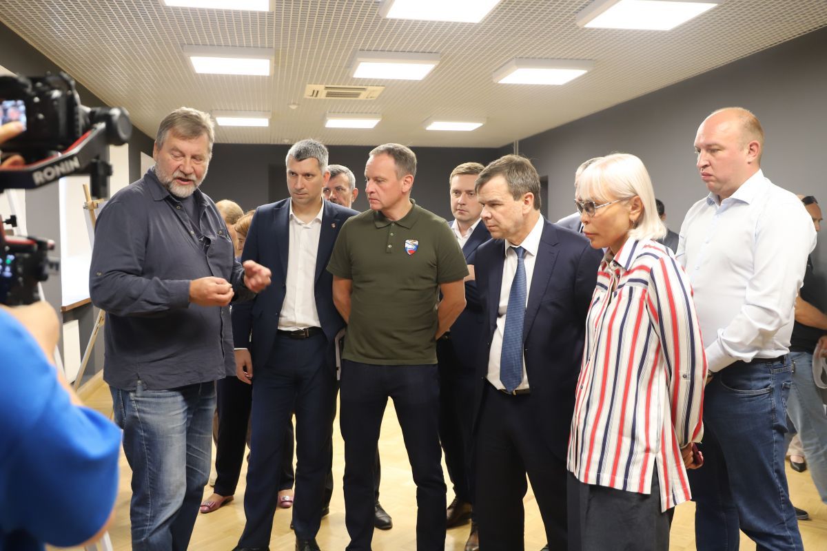 Александр Сидякин проинспектировал работы по восстановлению объектов культурного наследия в Тульской области