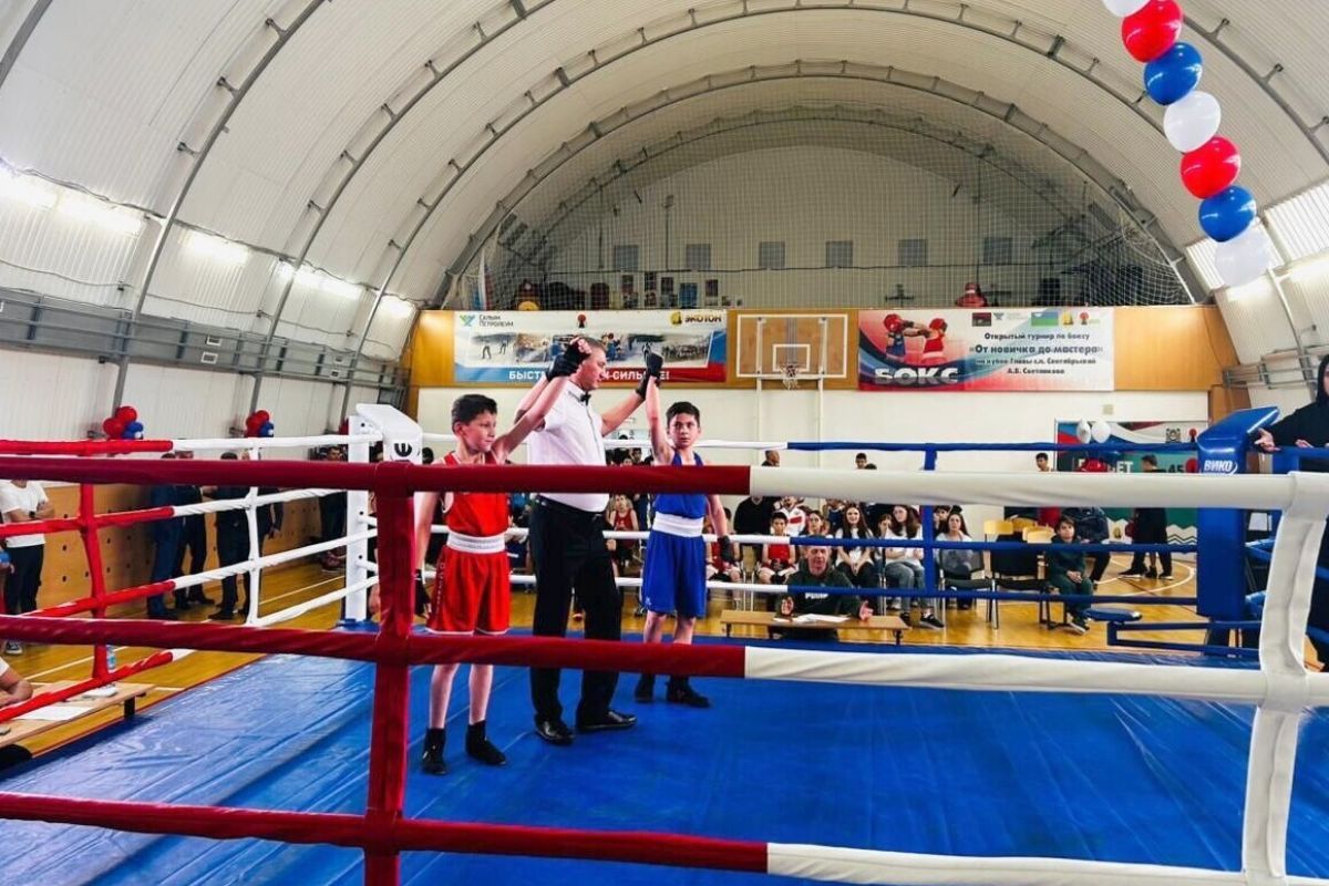 При поддержке «Единой России» в Нефтеюганском районе ХМАО состоялся турнир по боксу