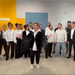 На избирательном участке в Лицее «Унбер» выступил Государственный камерный хор Республики Татарстан