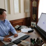 Евгения Фрай проголосовала выборах депутатов Липецкого городского совета седьмого созыва