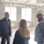 Александр Шаклеин ознакомился с ходом строительства новых корпусов Республиканской клинической туберкулезной больницы