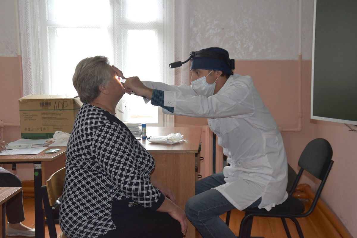 При поддержке «Единой России» для жителей Милославского района Рязанской области провели выездной медосмотр