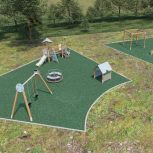 «Есть Решение»: В Иркутске на бульваре Постышева приступили к замене игрового и спортивного оборудования