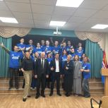 Виктор Якимов и Анна Соломеина пообщались с преподавателями и студентами техникумов в Каменске-Уральском