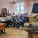 В Коргузинской школе Верхнеулонского района прошел Урок мужества