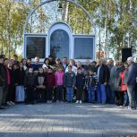 В селе Поплевино Ряжского округа открыли памятник воинам-односельчанам