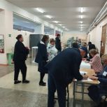 В Новоторъяльском районе продолжается второй день голосования