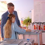 Губернатор Брянской области Александр Богомаз проголосовал в родном селе Меленск