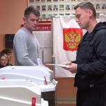 Руководитель фонда «Защитники Отечества» в Калужской области Артур Титов отдал свой голос на выборах