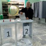 Рустам Калимуллин проголосовал в селе Чернышевка Высокогорского района