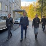 Депутатский контроль «Единой России»: в Архангельске благоустраивают общественные территории