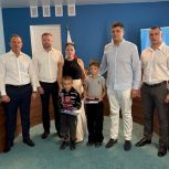 В Красноперекопске вручили медали «Дети Героев» детям участников специальной военной операции