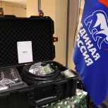 «Единая Россия» передала необходимое оборудование на передовую