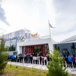 По Народной программе «Единой России»-2021 в Нефтеюганске открылся многофункциональный спорткомплекс