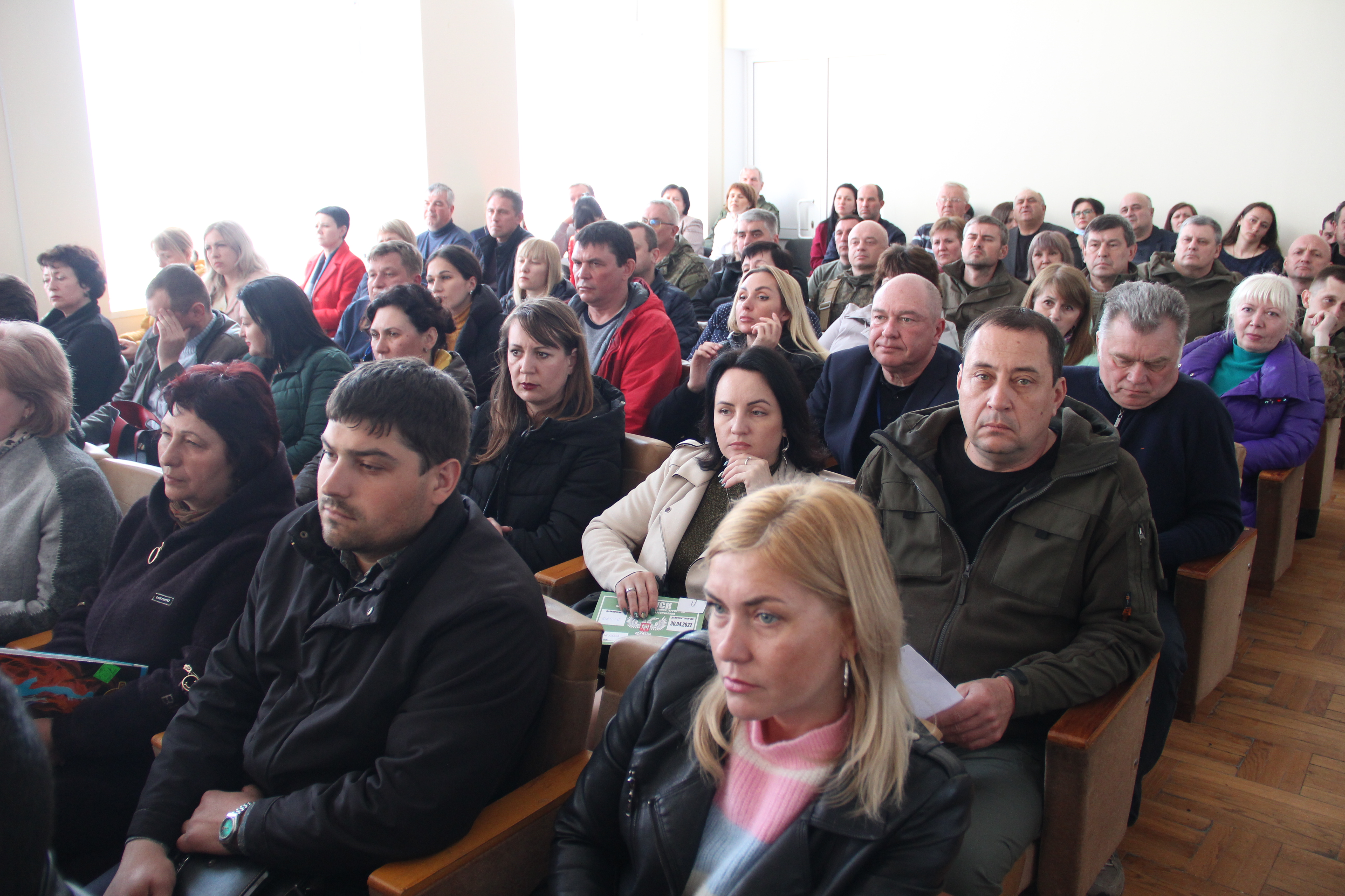 Встреча с главами территорий, которые перешли под контроль ДНР